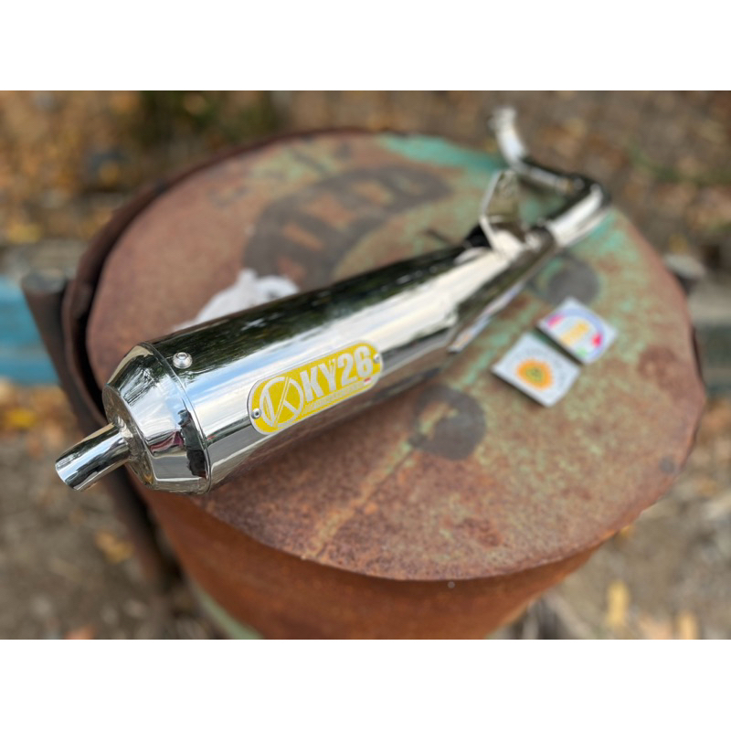 Knalpot Standar Racing Chrome Matic 2tak All Sleep Engine Malika Sanex Qj50 Venus Hussar Hyosung Dll