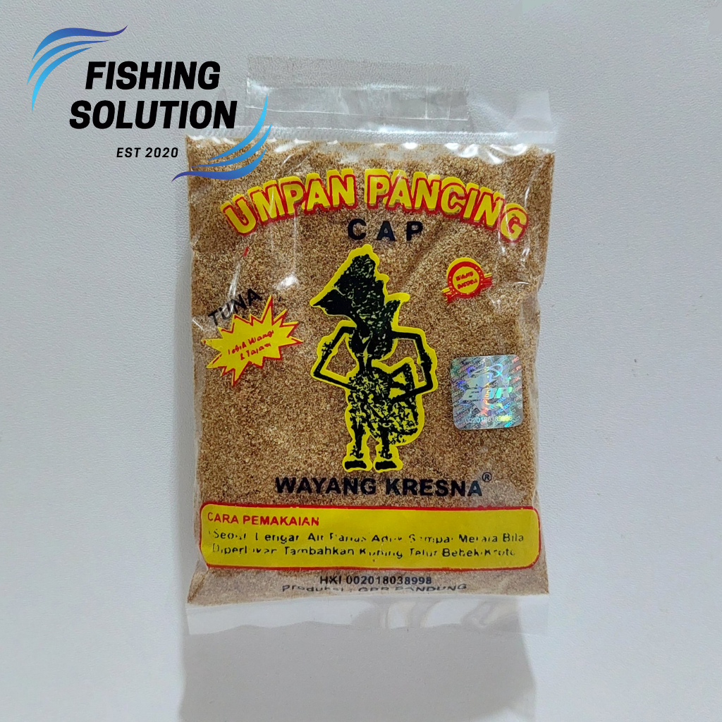 Umpan Pancing Cap Wayang Kresna Tuna Coklat GBR Bandung