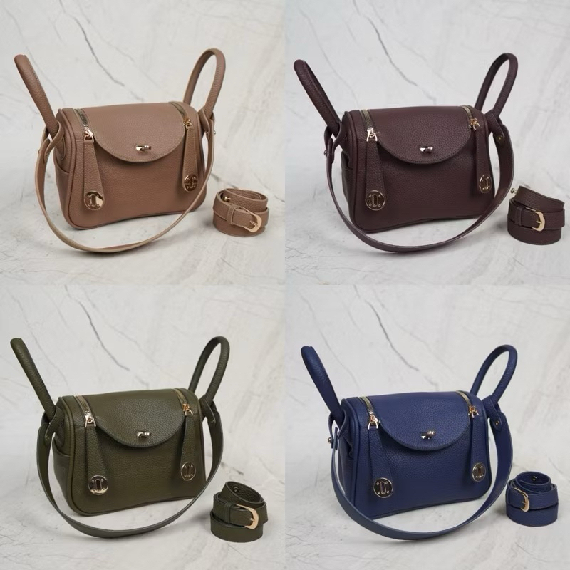 [Preloved] ENZY BAG BY SIERA / H*rmes Lindy Bag Look-alike / Tas Selempang