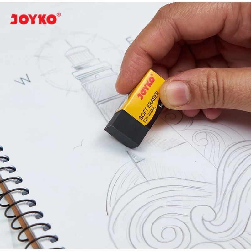 

eraser penghapus joyko hitam