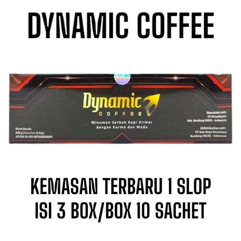 

KOPI DYNAMIC 1 SLOP 30 SACHET ORIGINAL DYNAMIC