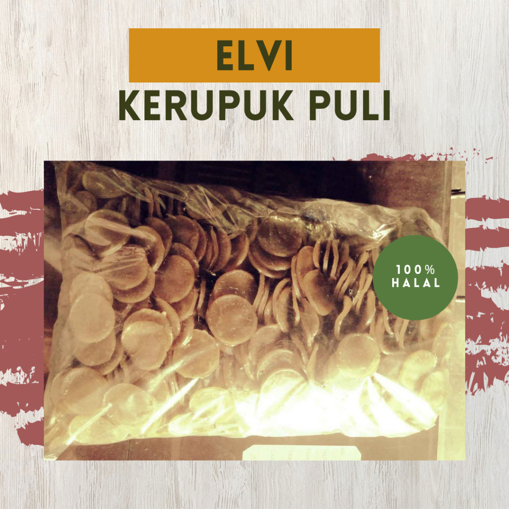 

Kerupuk Krupuk Puli Rasa Ikan Tenggiri 'Elvi' Mentah asli Banyuwangi