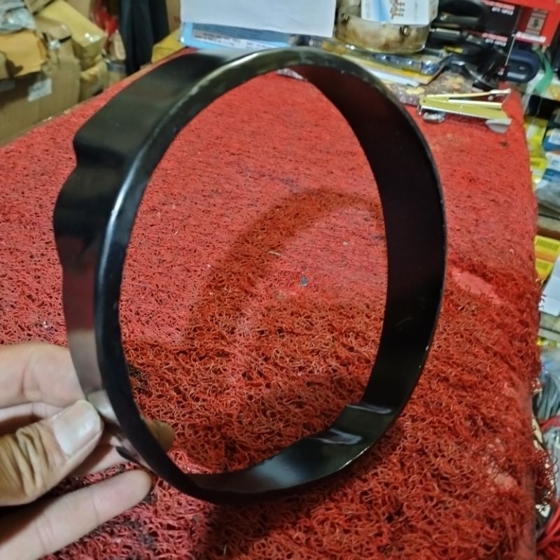 ring lampu ring headlamp vespa New PX hitam couting