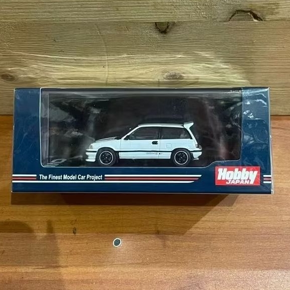 HOBBY JAPAN 1/64 HONDA CIVIC Si AT 1984 CUSTOMIZED VER. WHITE