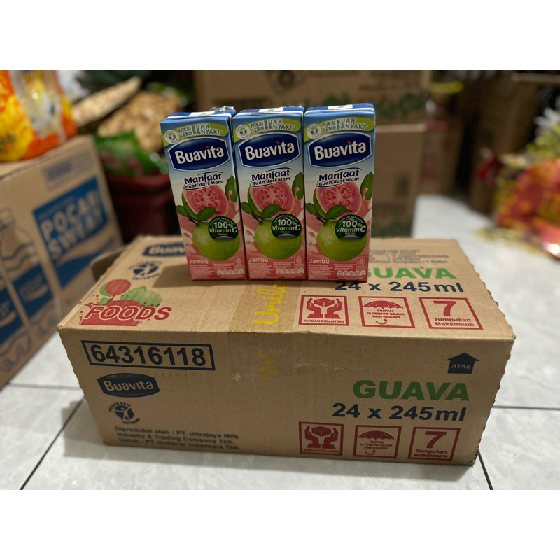 

Buavita Jambu 245ml per pcs