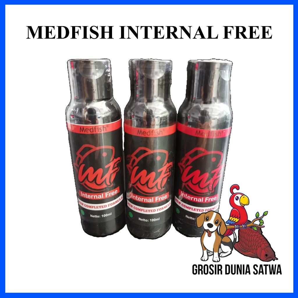 Obat ikan hias Medfish Internal Free 100 ml