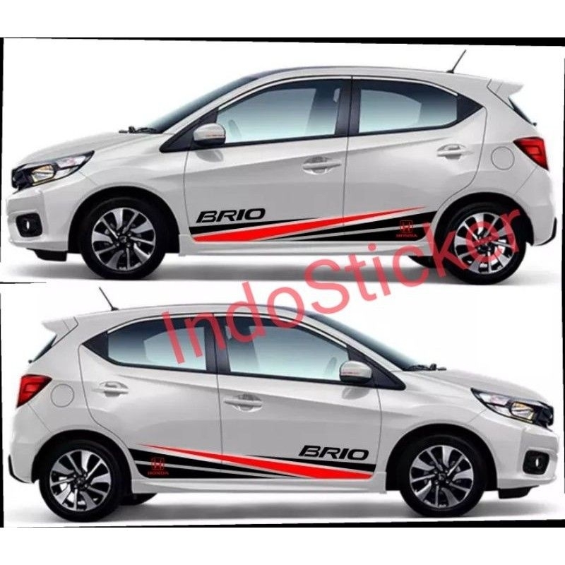 stiker mobil Brio stiker terbaru stiker list mobil brio