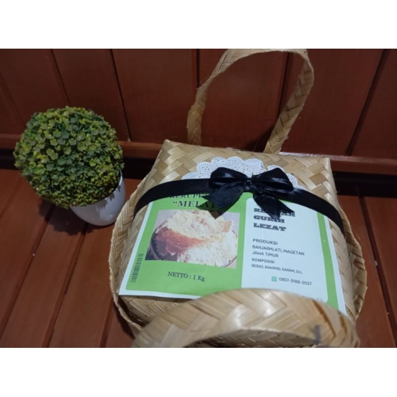 

Krupuk Puli Kemasan Besek Kecil