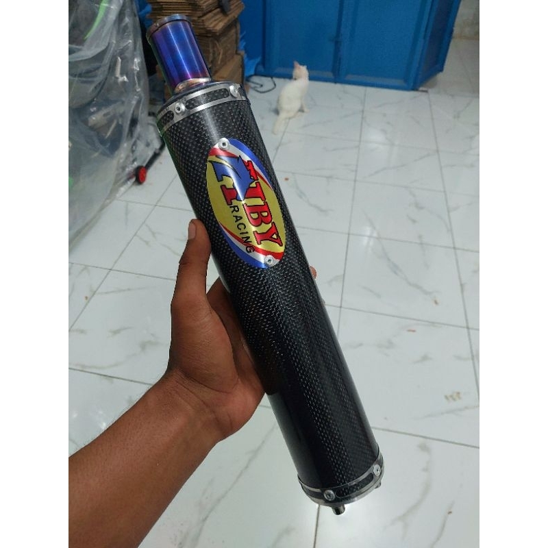 Silencer HBY Carbon Asli Ninja 2 Tak
