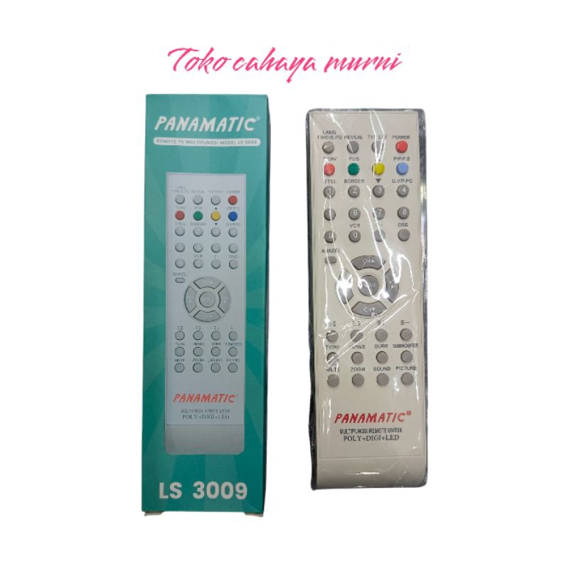 Remot tv polytron tv tabung