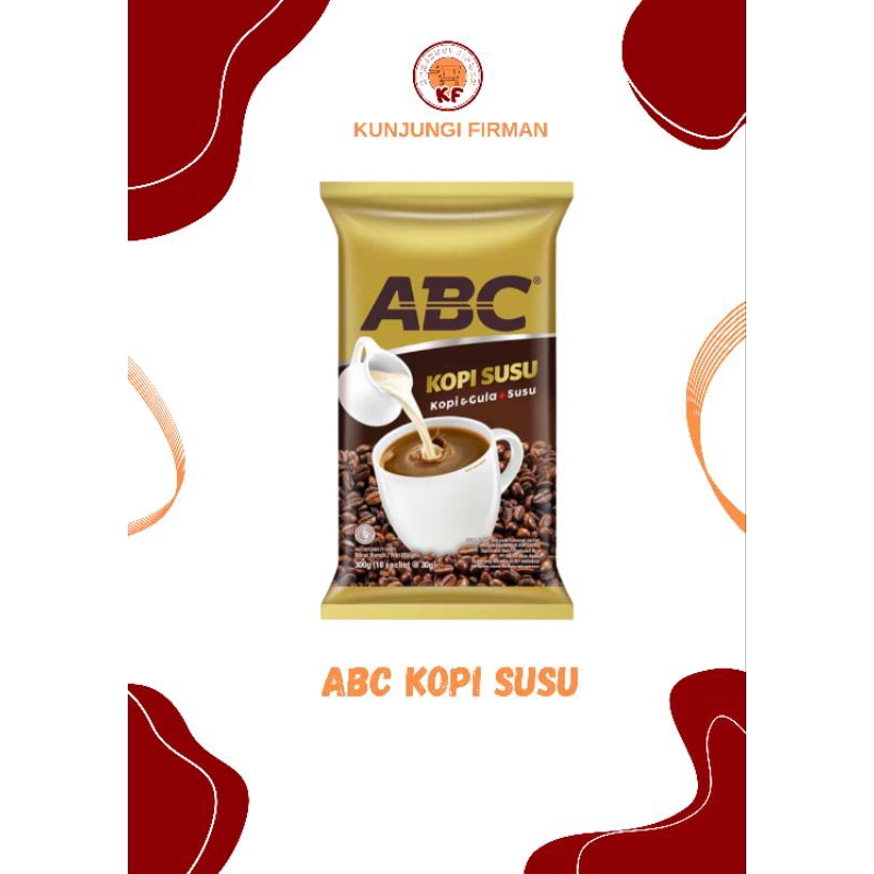 

Kopi Susu ABC Renceng [isi 10pcs]