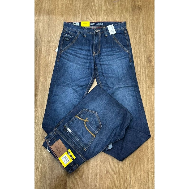 Celana Denim Pria Ceviro ORIGINAL 100% Zipper