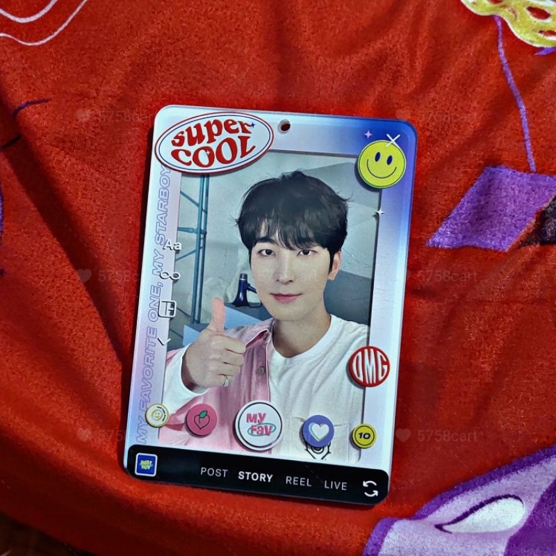[SEVENTEEN] Wonwoo Selca TC Trading Card Caratland Carland 2023 Official Photocard