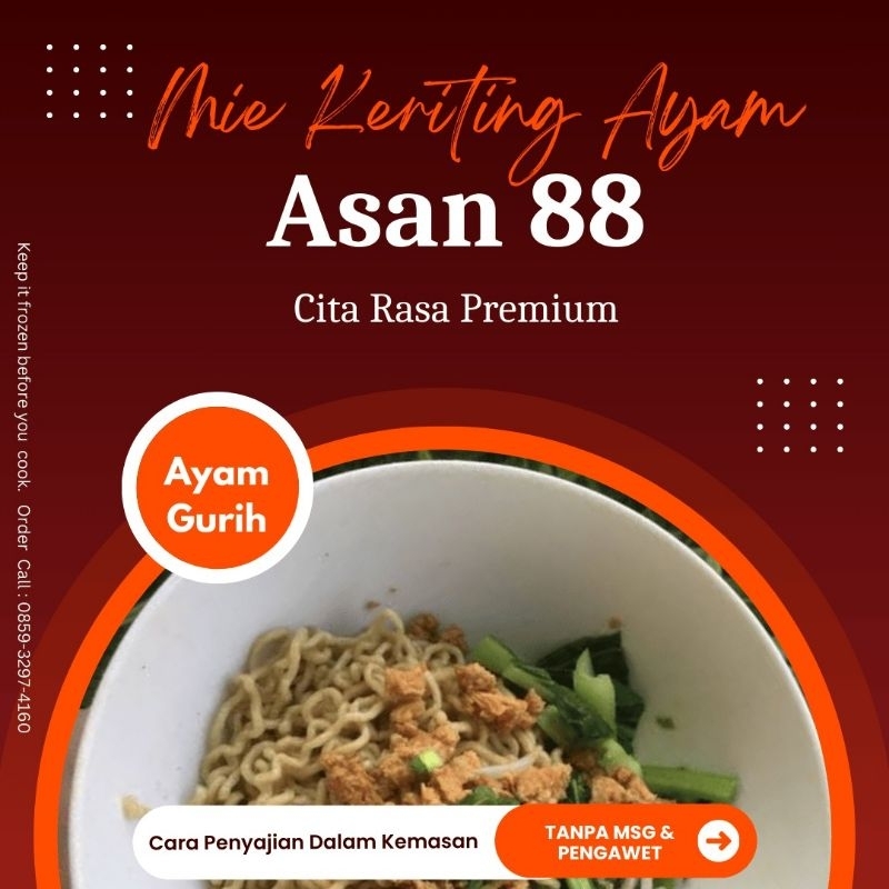 

Mie Keriting Ayam Super Frozen