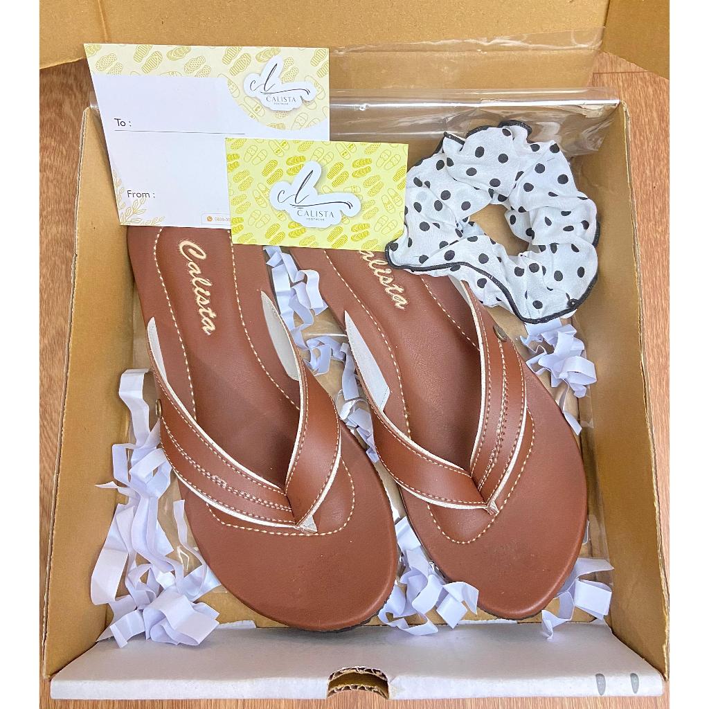 Kado Sandal Wanita Hampers Gift Box