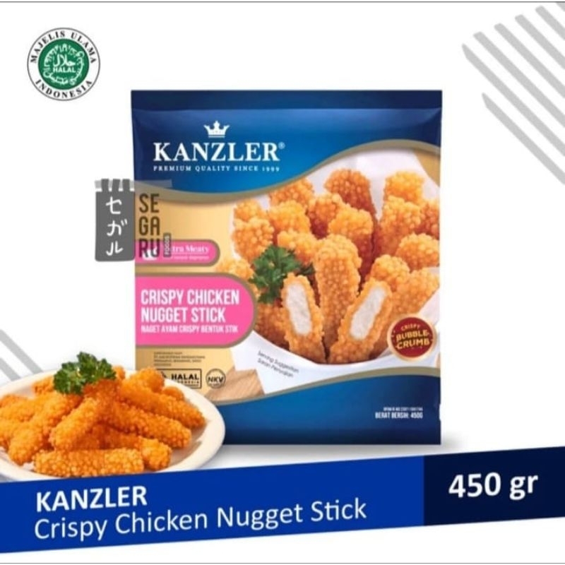 

Kanzler Crispy Chicken Nugget STICK With Crispy Bubble Crumbs 450g