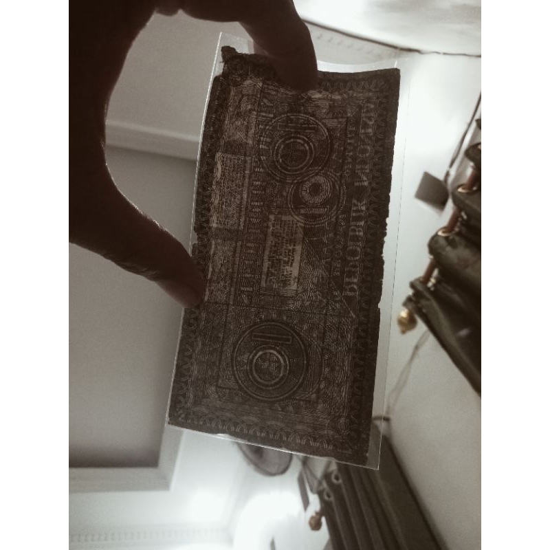 10 rupiah orida pematang siantar fine nomer seri 377444 SL