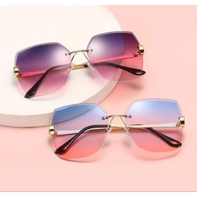 Kacamata chan*l lensa gradasi