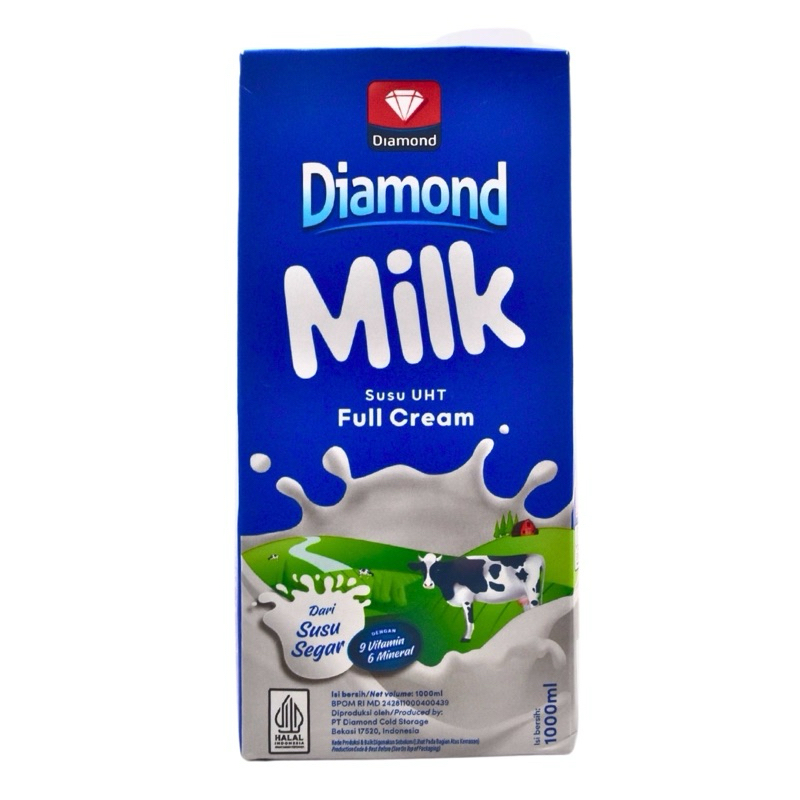 

Susu UHT DIAMOND Full Cream 1 lt