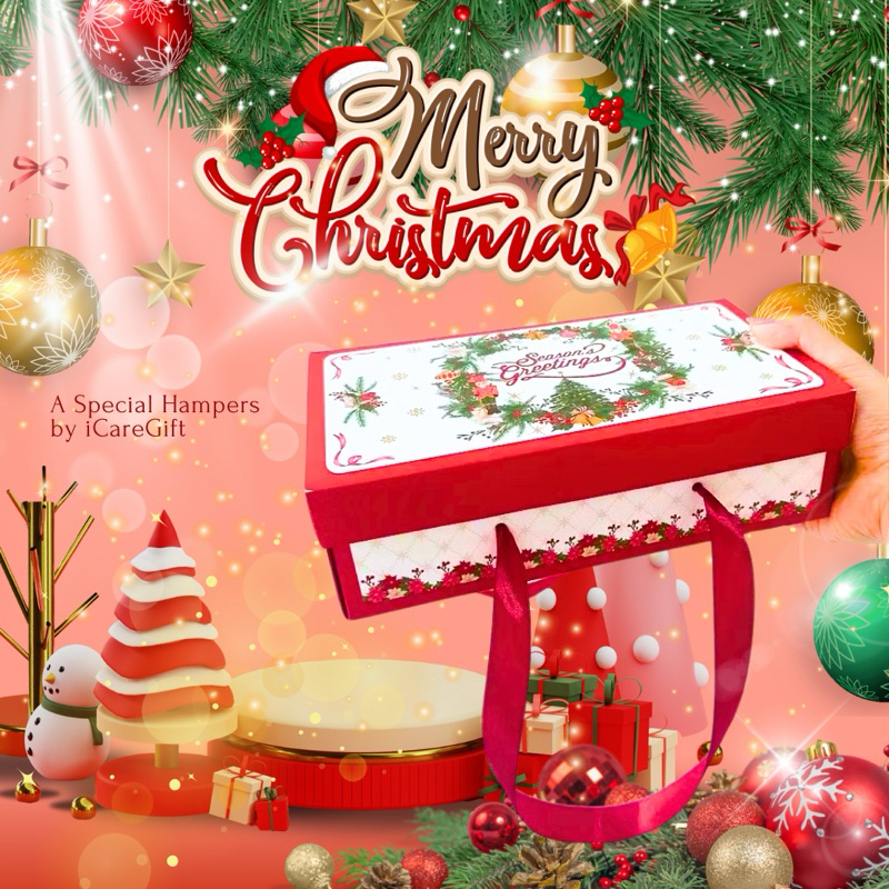 

Hampers Natal Christmast Box Packaging Unik Estetik Mewah Anak Kue Coklat Cookies Biskuit 2024 2025