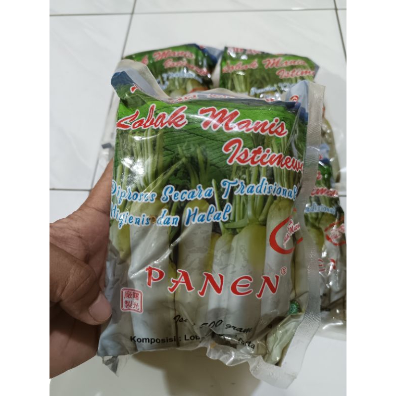 Lobak Manis Cai Po 500gram Cap Panen Caipo Coipo Sayur Chaipo Choipo HALAL