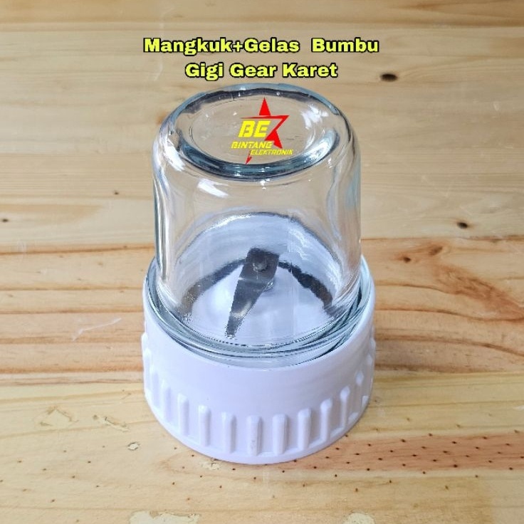 Obral Menarik  SET GELAS BUMBU KACA BLENDER NASIONAL VIVA DRY MILL BLENDER SANEX ADVANCE GMC TRISONI