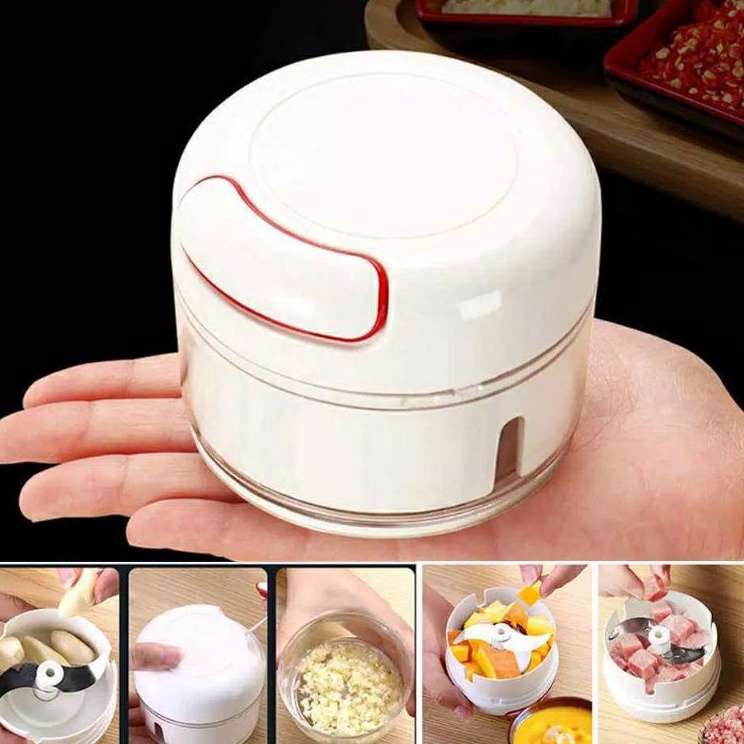 Super Viral  Blender Mini Chopper Cooper Pencacah Bawang Cabe Daging Blender Tarik