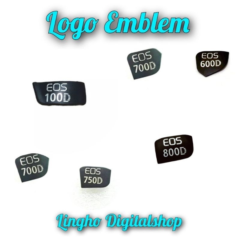 Logo Emblem Canon For Camera Canon 100D,600D,700D,750D,800D