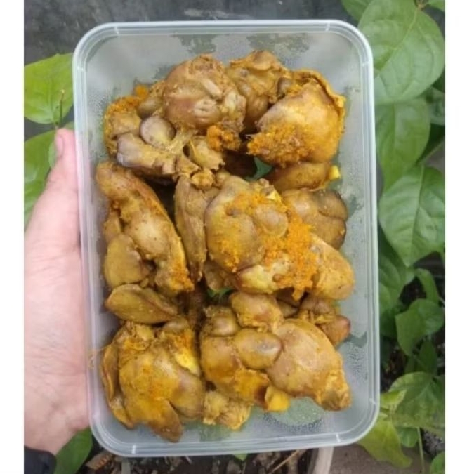 ATI AMPELA UNGKEP 500GR BUMBU KUNING HATI AMPELA AYAM SIAP MASAK SIAP GORENG