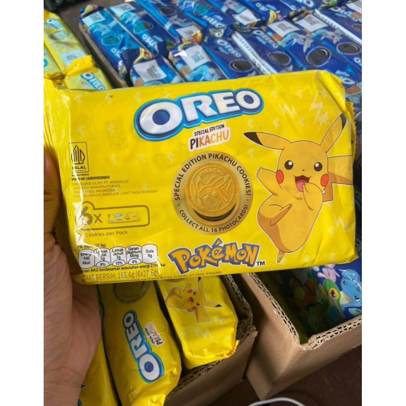 

PROMO | OREO POKEMON 165 GRAM PACK || X3 PCs