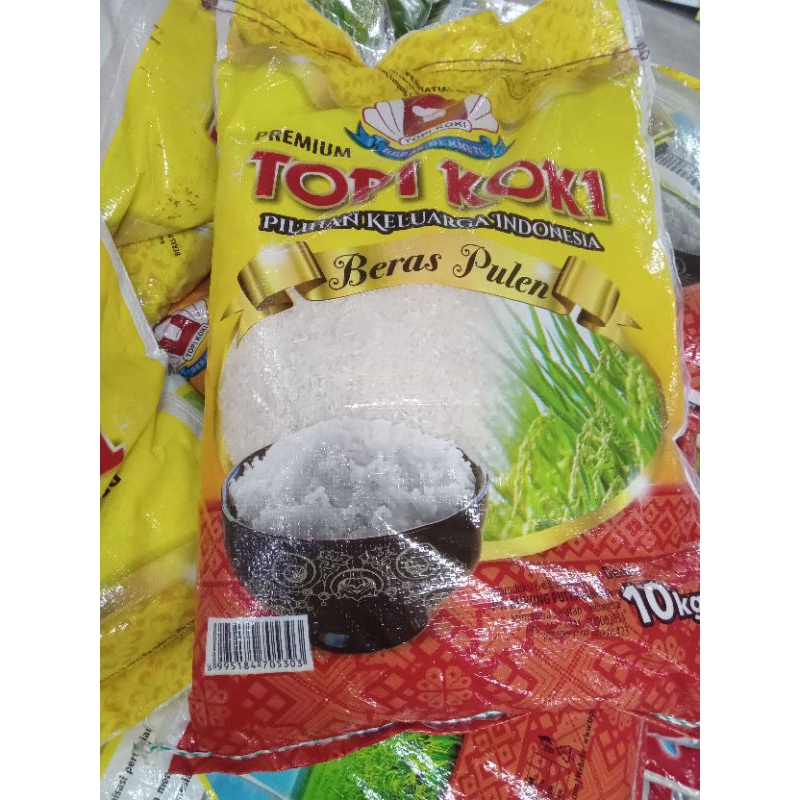 

Beras Topi Koki Pulen Premium 5kg/10kg