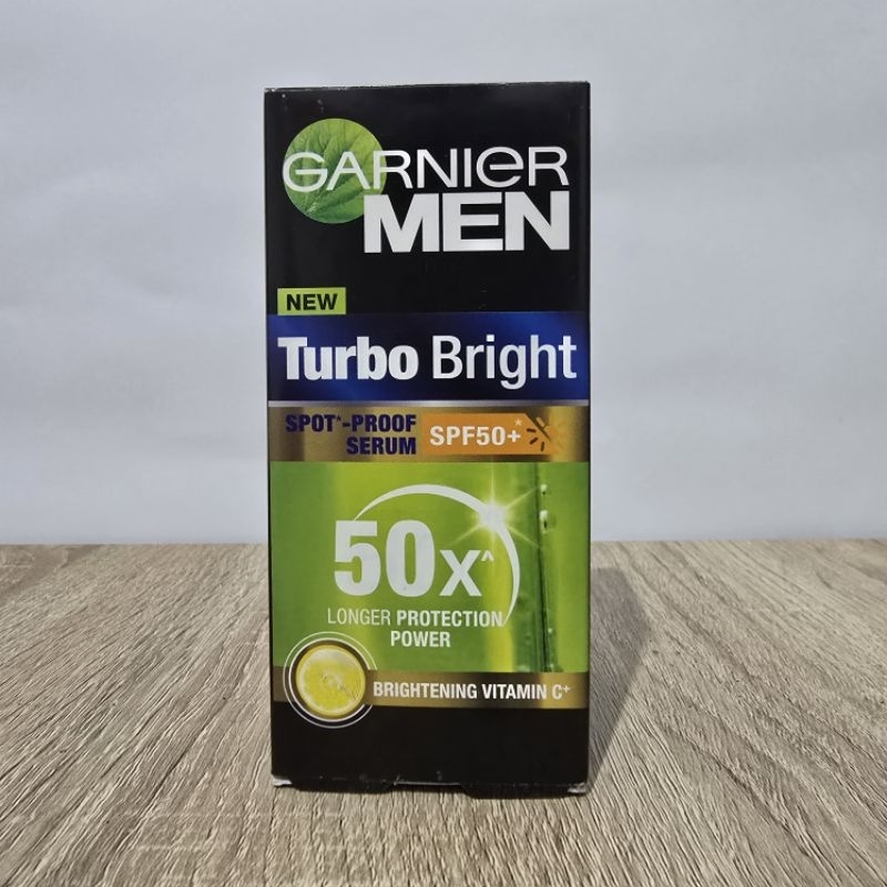 [40 ml] Garnier Men Man Serum Cream Turbo Bright Spot*-Proof Serum SPF50+ 40 ml