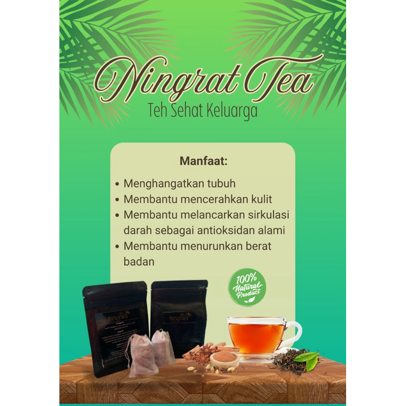

Teh Ningrat Berkhasiat
