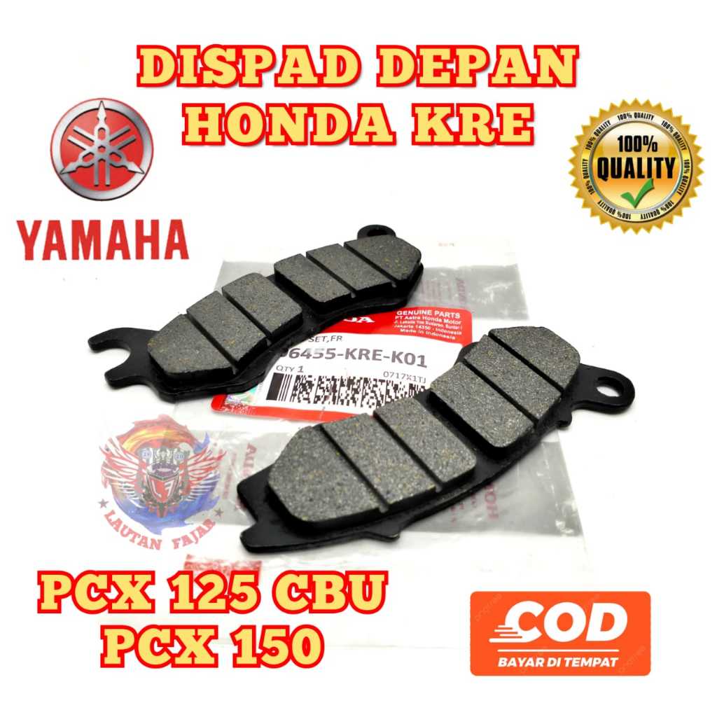 DISPAD DEPAN HONDA ASLI ORIGINAL UNTUK MOTOR PCX 150 CBU PCX 125 CB PCX 150 THAILAND PCX VIETNAM KAM