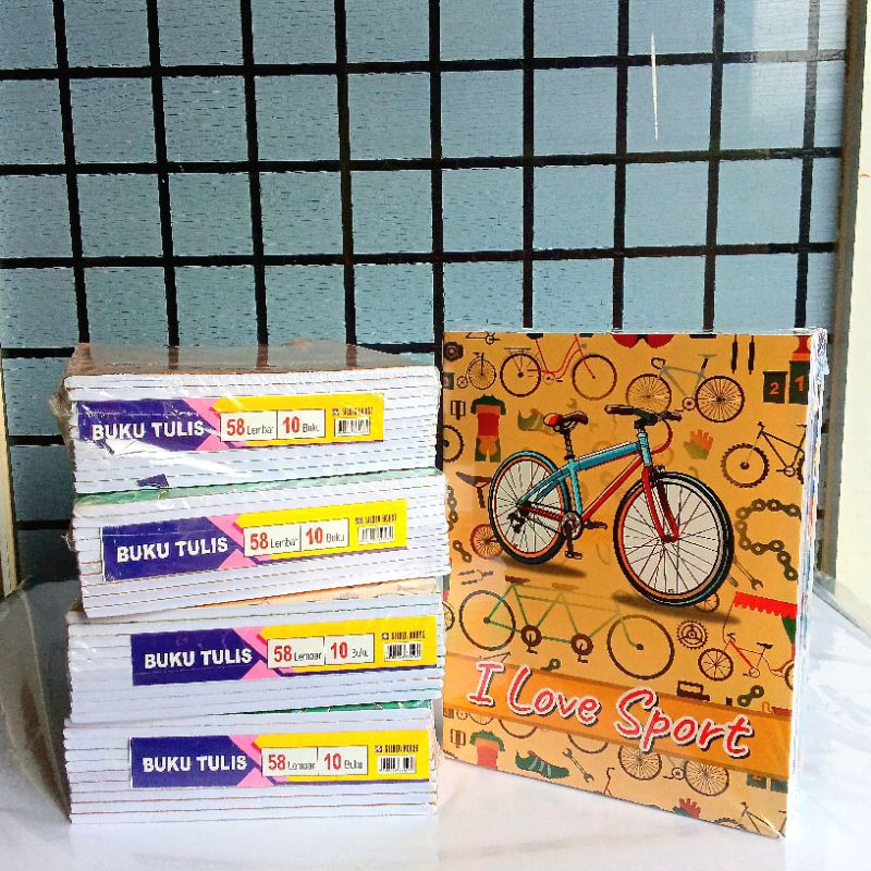 

Buku Tulis Silver Horse 58 Lembar ( Pak 10 Buku ) [ Original ]