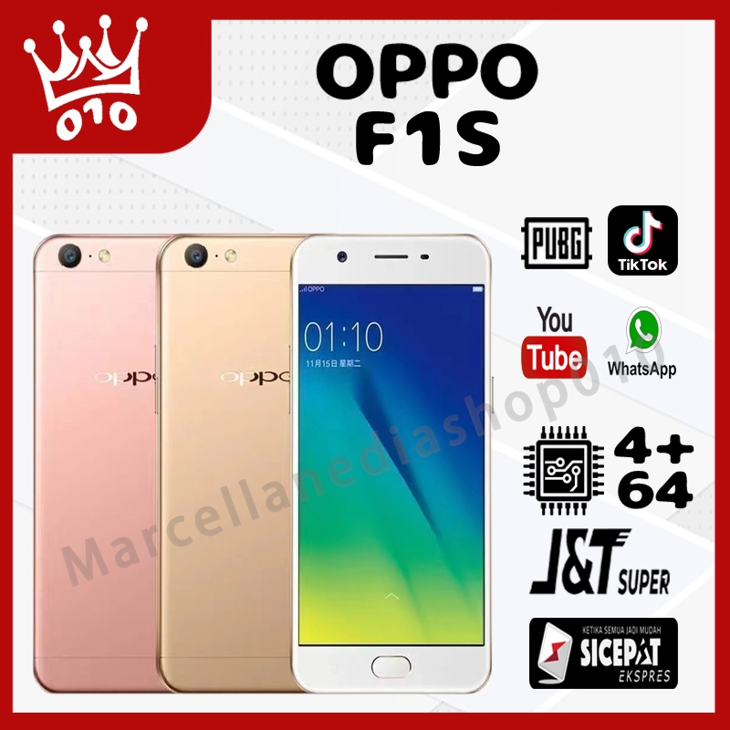 Handphone Second  HP OPPO F1S  Ram 4Gb internal 64GB Termurah dan bergaransi