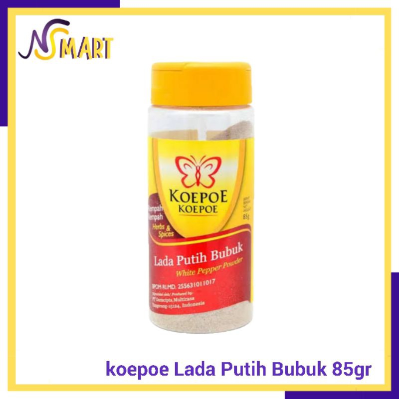 

Koepoe Koepoe Lada Putih Bubuk 85gr