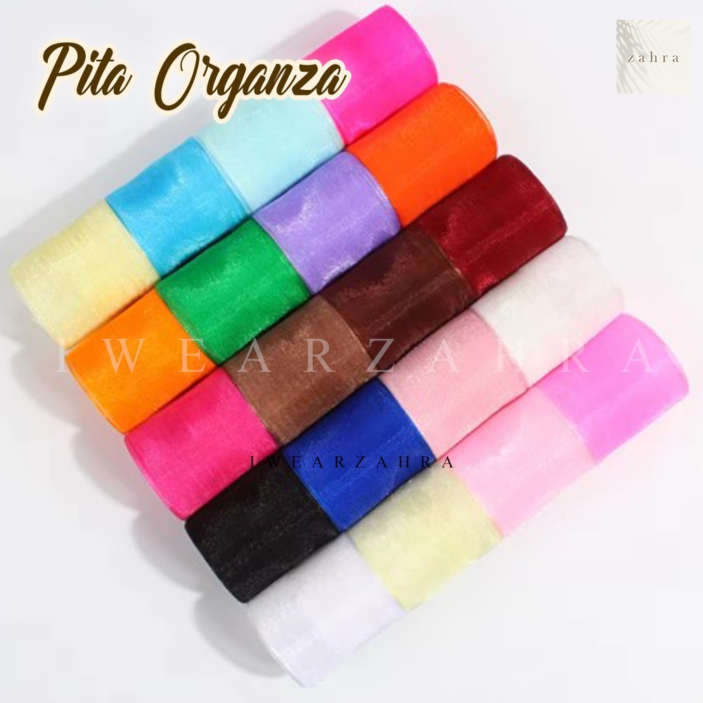 

PITA ORGANDI POLOS 1 INCH - Ribbon Gift Bouquet Hiasan Buket Bunga Packing Packaging Hampers Hantaran Souvenir Sovenir Hadiah Kado Giftbox Dekorasi Keraninan Tangan