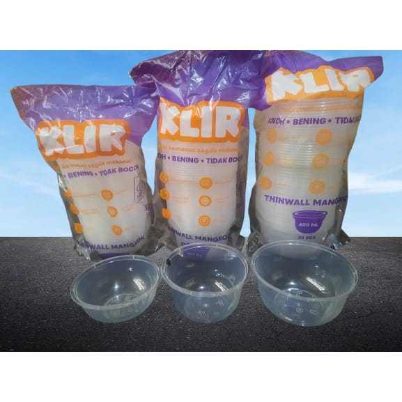 PIYAMA_LIE/Twinwall ROUND Bulat /Mangkok//200ml,300ml,400ml
