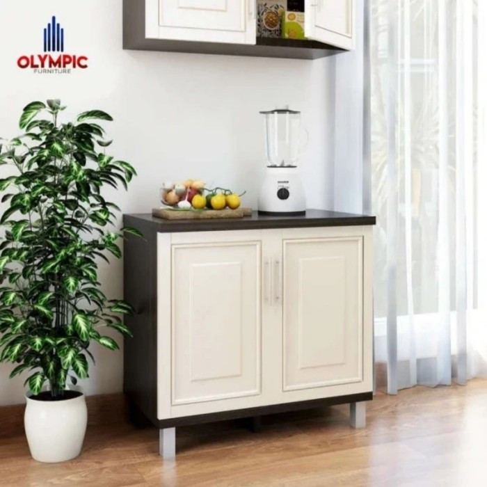 Rak Dapur 2 Pintu Bawah Kitchen Set Buffet Lemari Dapur Olympic