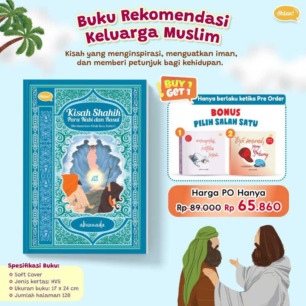 Buku Anak Kisah Shahih Para Nabi Dan Rasul - Ahlan