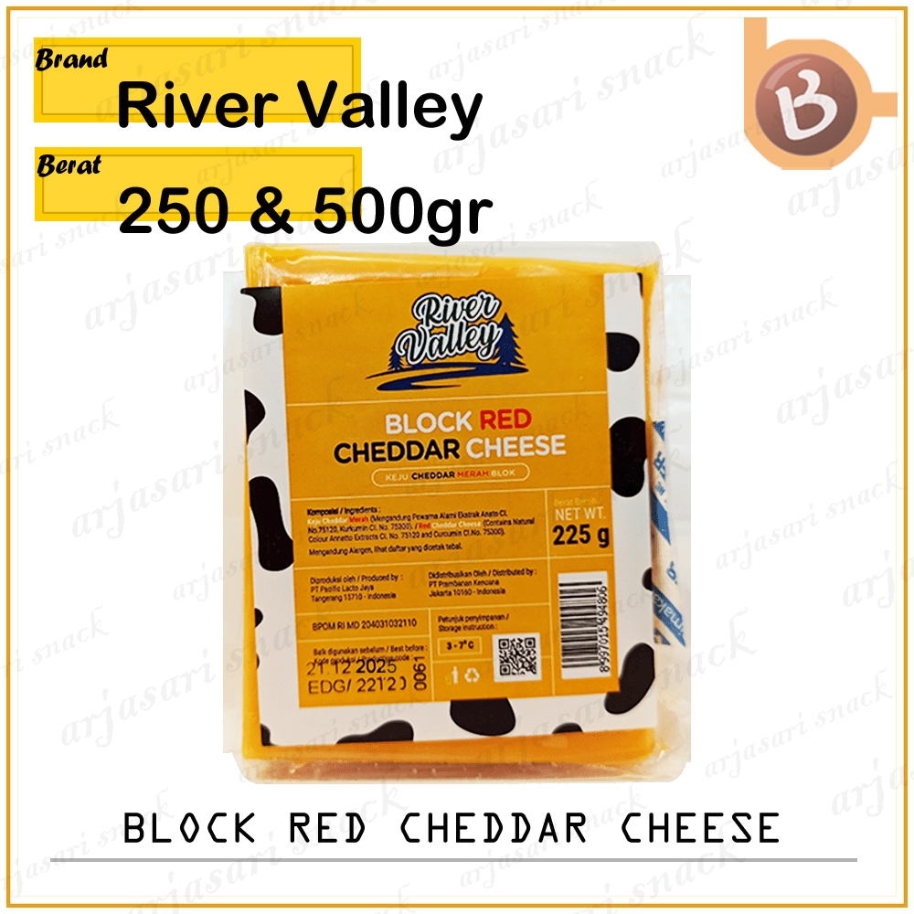 

River Valley Block Red Cheddar Cheese