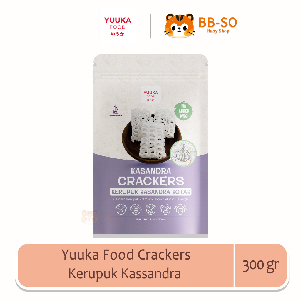 

Yuuka Food Crackers Kerupuk Kassandra 300 g