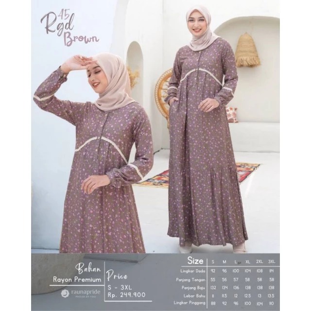 RAUNA GAMIS DEWASA RGD 45