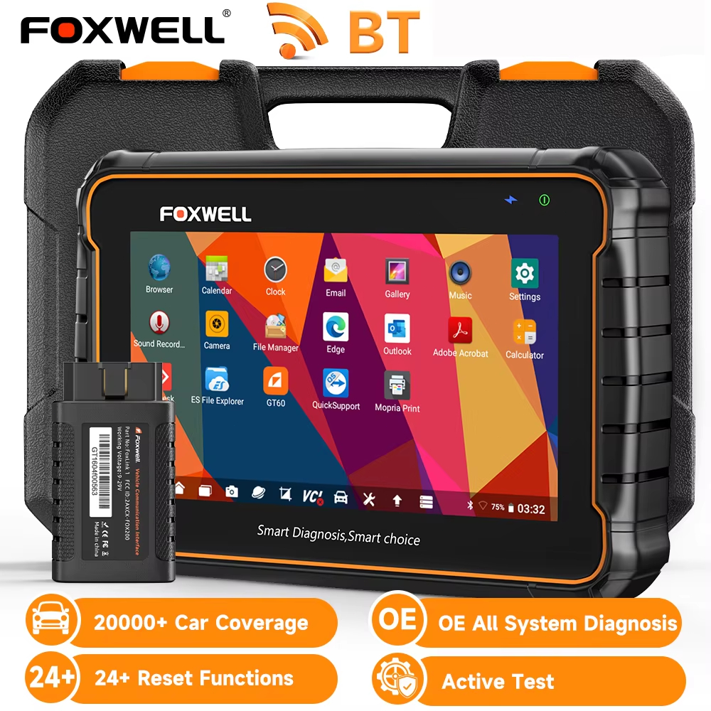 FOXWELL GT60 BT OE-Level Obd2 Bluetooth Obd2 Scanner Car Scanner Car Diagnosis Odb2 Car Diagnostic T