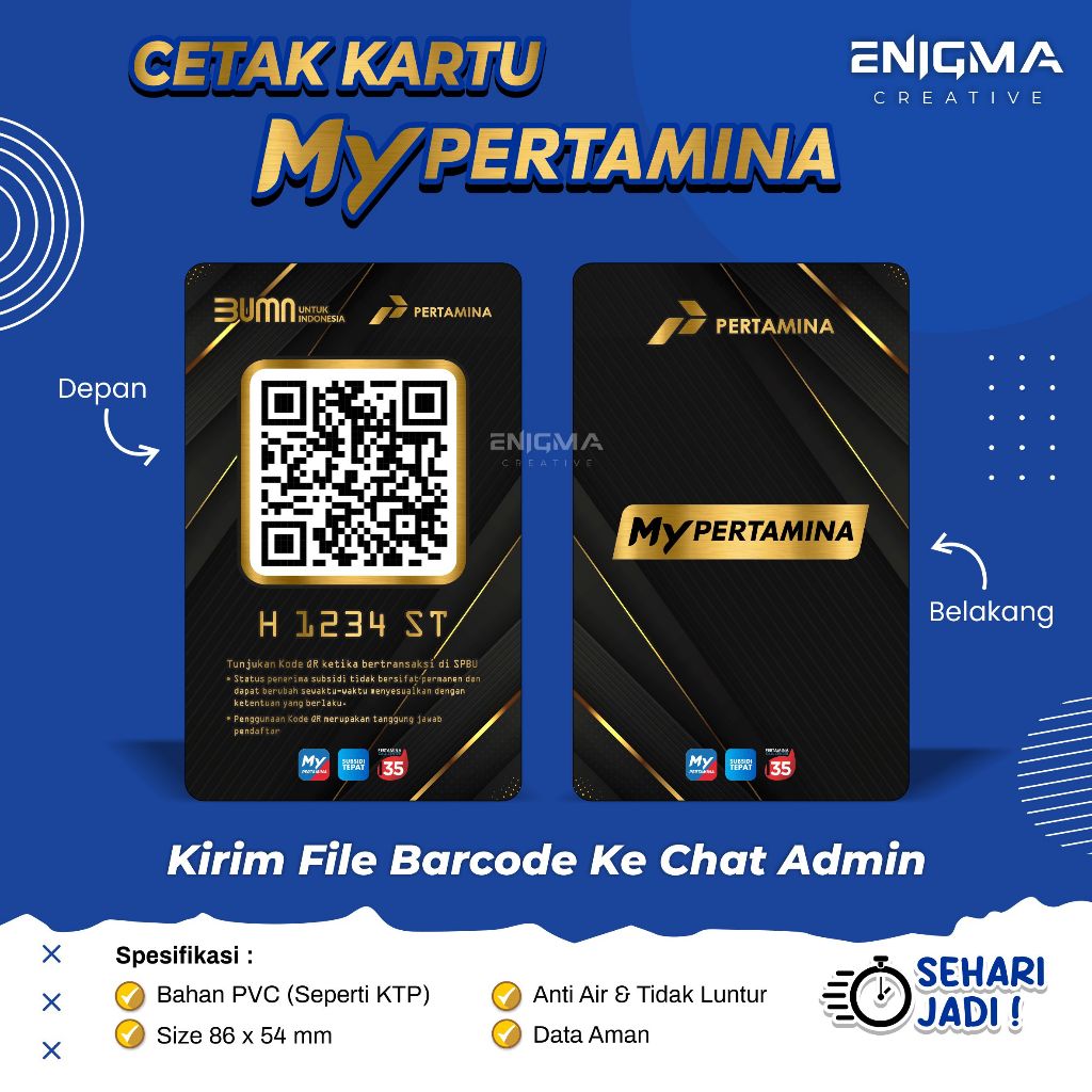 

KARTU MY PERTAMINA BLACK POTRAIT BAHAN PVC ANTI LUNTUR GANCI