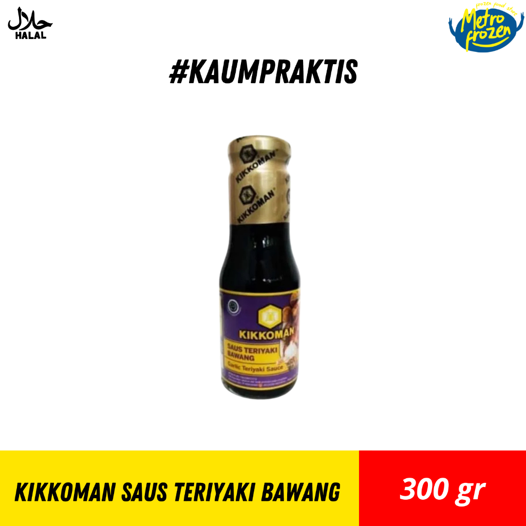 

KIKKOMAN Saus Teriyaki Bawang 300gr