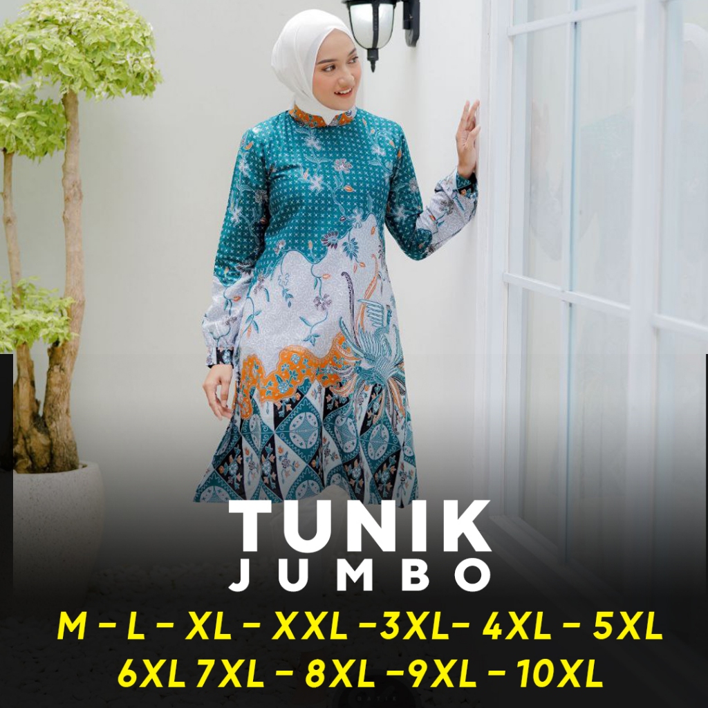 TUNIK BATIK - TUNIK BATIK WANITA MODERN - TUNIK BATIK JUMBO - TUNIK BATIK PREMIUM - TUNIK BATIK MODE