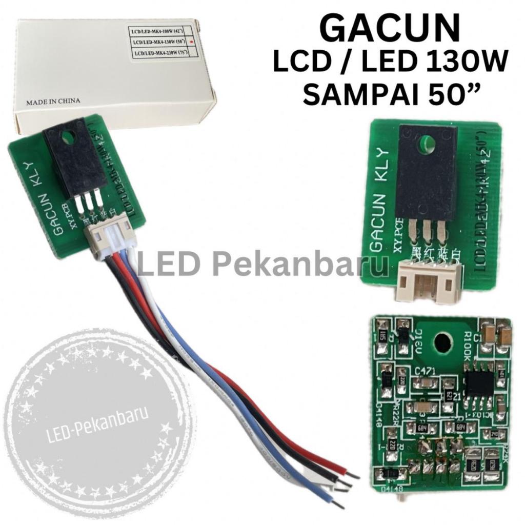 GACUN 4 KABEL LCD / LED MK4 130W SAMPAI UKURAN 50INCH UNIVERSAL REGULATOR SWITCHING MULTI