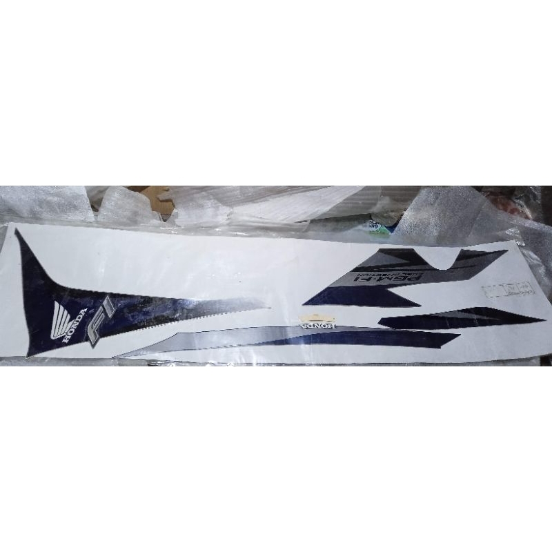 871x0 kyz original AHM Astra Honda motor stripe red black R stripping striping stiker box cover body